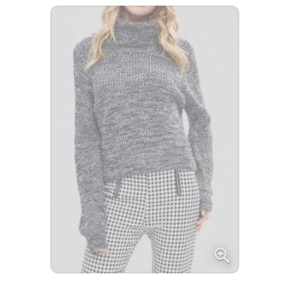 Black Cropped Sweater